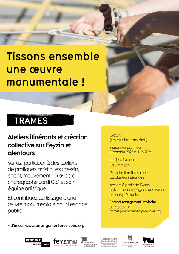 TRAMES Affiche A3