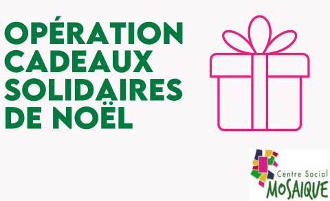 Participez à l’opération «cadeaux solidaires»