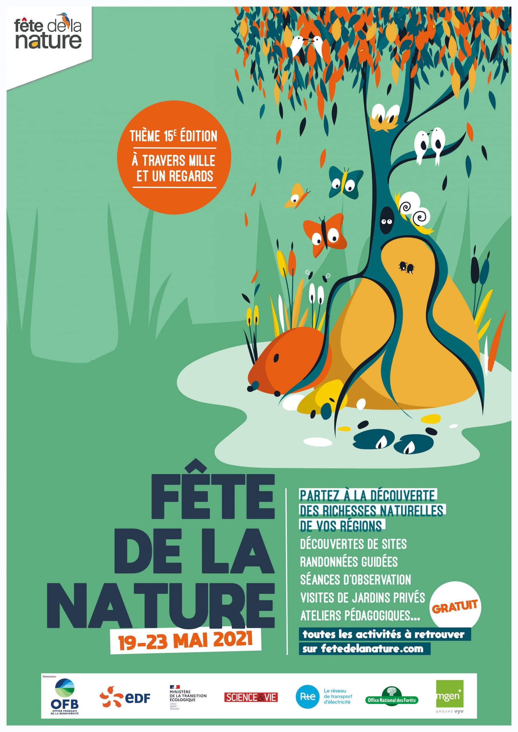 affiche fête de la nature