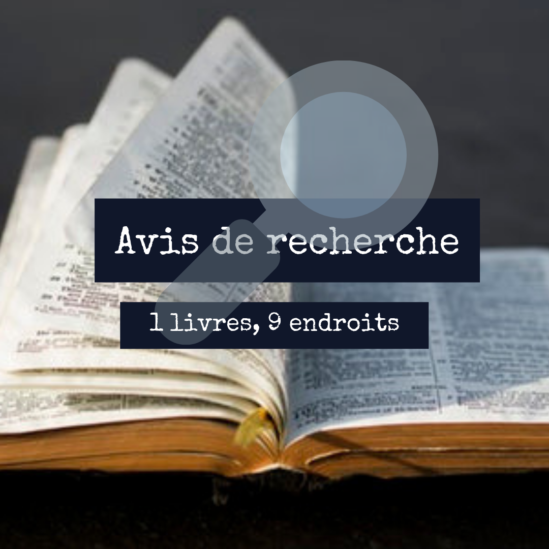 Chasse aux livres