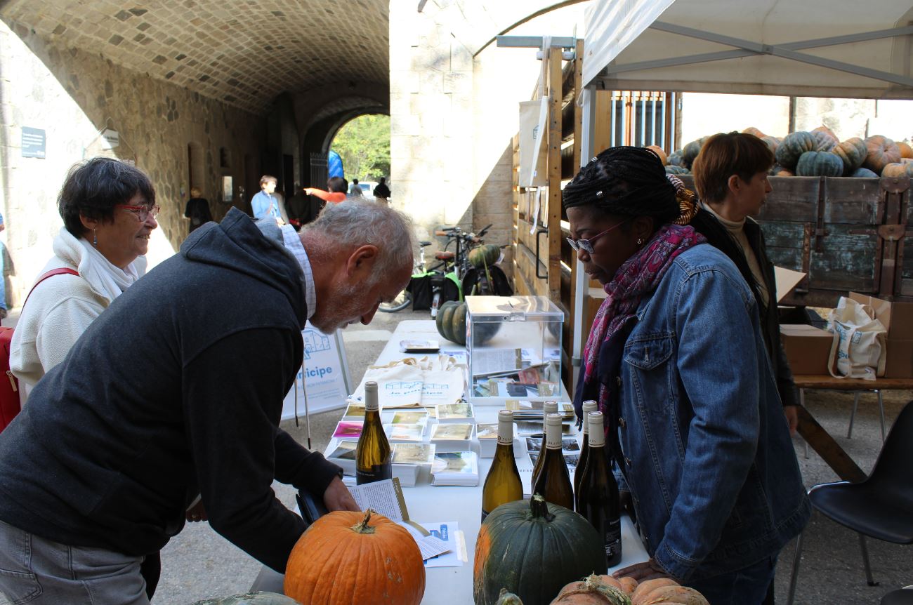 courges pour soutenir le fort de Feyzin 2019