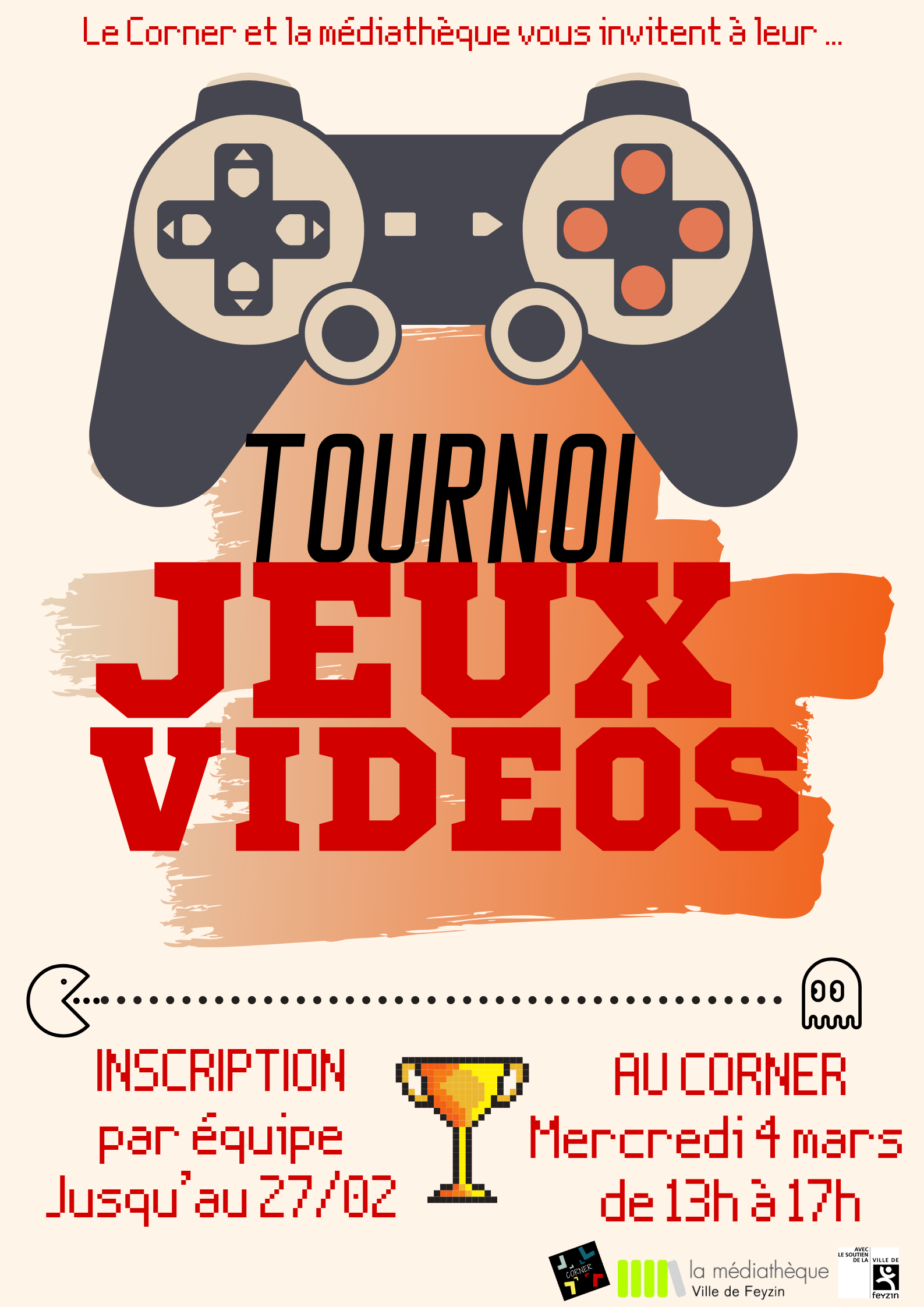 Corner tournoi jeux videos mars