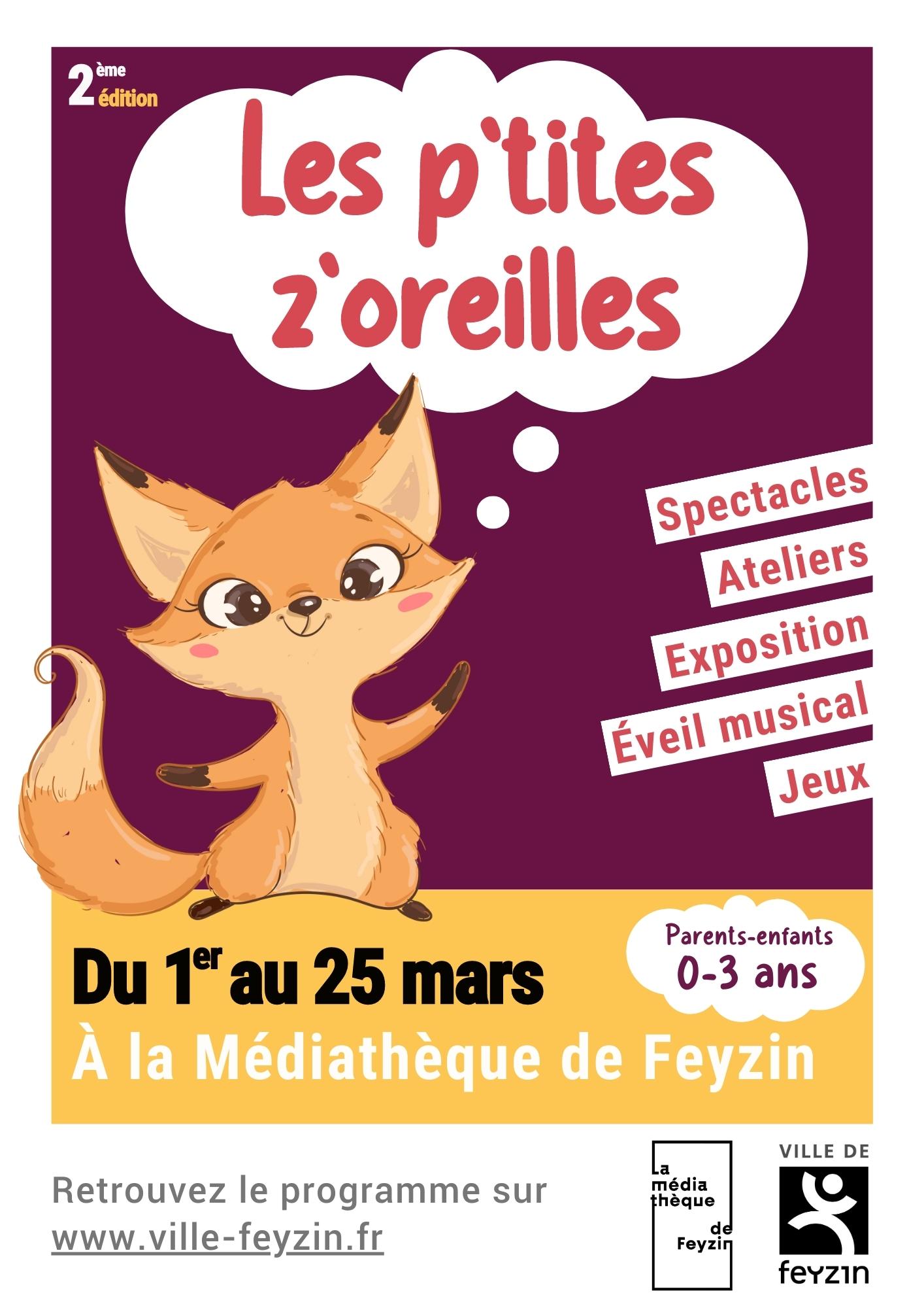 affiche les ptites zoreilles 2022